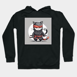 ninja kitten Hoodie